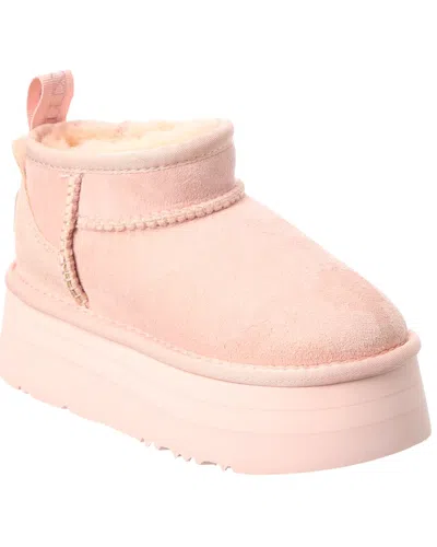 Australia Luxe Collective Kids' Cosy Ultra Suede Platfoam Boot In Pink