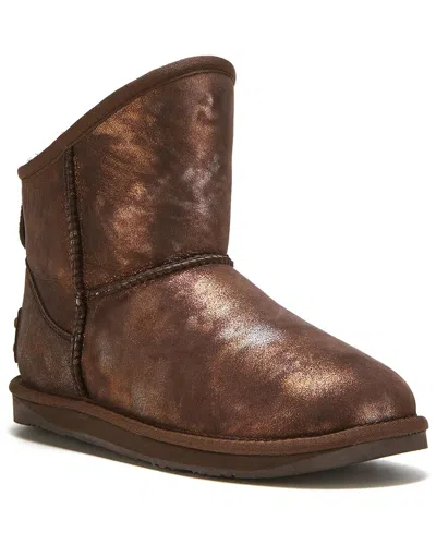 Australia Luxe Collective Cosy Xtra Short Leather Boot In Brown