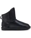 Australia Luxe Collective Cosy Xtra Short Leather Boot In Black