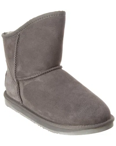 Australia Luxe Collective Cosy Xtra Short Suede Boot In Gray