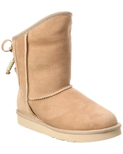 Australia Luxe Collective Dita Suede Boot In Brown