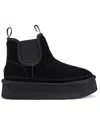 Australia Luxe Collective Emery Platfoam Suede Boot In Black