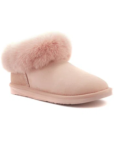 Australia Luxe Collective Foxy Ultra Short Suede Boot In Pink
