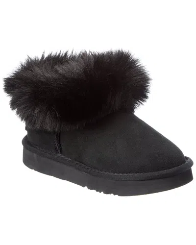 Australia Luxe Collective Kids' Foxy Ultra Suede Boot In Black