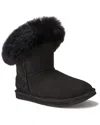 Australia Luxe Collective Foxy Xtra Short Suede Boot In Black
