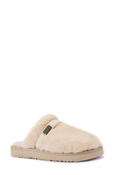 Australia Luxe Collective Grace Genuine Shearling Slipper In Neutral