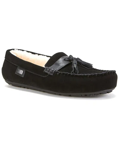Australia Luxe Collective Hamilton Leather Slipper In Black