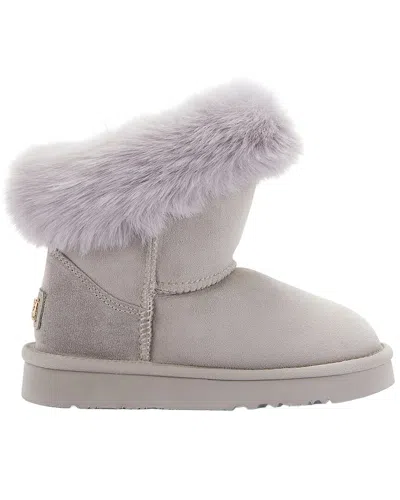 Australia Luxe Collective Kids Foxy Short Sheepskin Boot In Multi