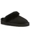 Australia Luxe Collective Mool Suede Slipper In Black