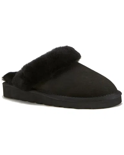 Australia Luxe Collective Mool Suede Slipper In Black