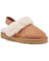 Australia Luxe Collective Mool Suede Slipper In Brown