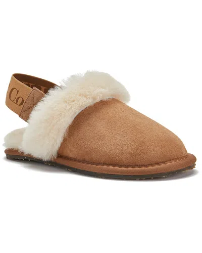 Australia Luxe Collective Mule Suede Slipper In Brown