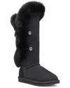 Australia Luxe Collective Nordic Tall Suede Boot In Black