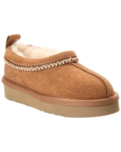 Australia Luxe Collective Outback Braid Suede Slipper In Multi