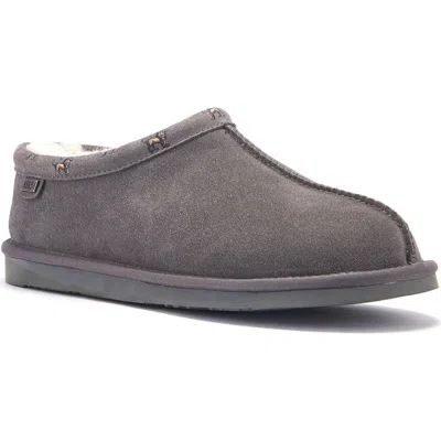 Australia Luxe Collective Outback Genuine Shearling Ankle Slipper In Gray