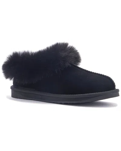 Australia Luxe Collective Outback Suede Slipper In Black
