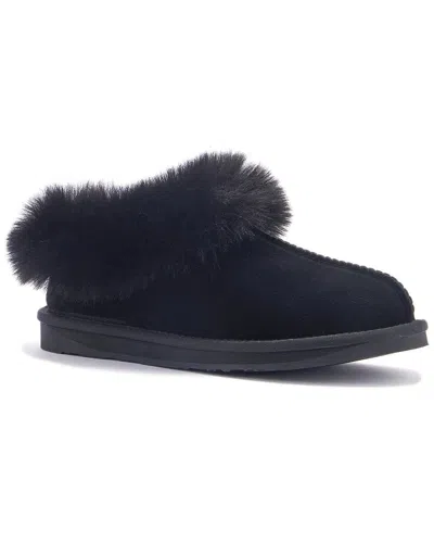 Australia Luxe Collective Outback Suede Slipper In Black
