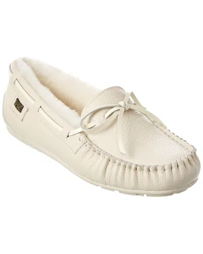Australia Luxe Collective Prost Leather Slipper In White