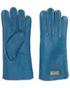 Australia Luxe Collective Sheepskin Gloves In Blue