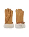 Australia Lux E Collective Sheepskin Gloves In Brown