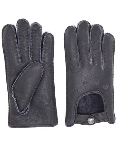 Australia Luxe Collective Sheepskin Moto Gloves In Grey