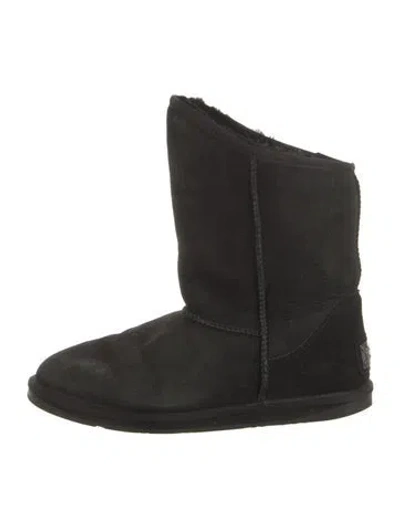 Pre-owned Australia Luxe Collective Suede Boots In Black
