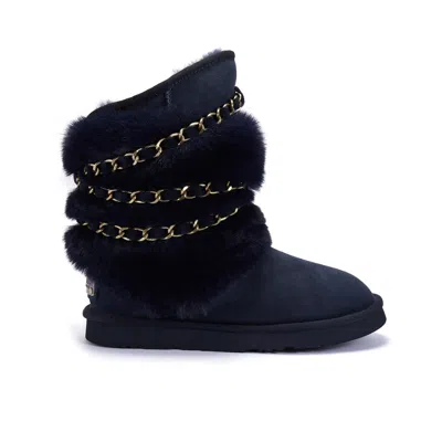 Australia Luxe Collective Women's Blue Atilla Short Boots Midnight