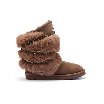 Australia Luxe Collective Women's Brown Atilla Short Boots Clay