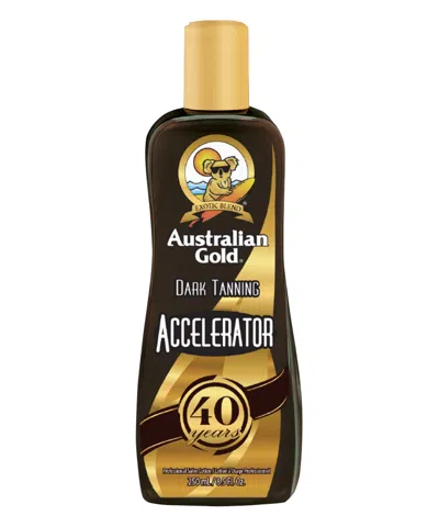 Australian Gold 40th Anniversary Dark Tanning Accelerator 250 ml - Tanner In White