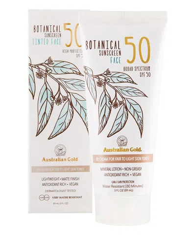 Australian Gold Botanical Spf 50 Tinted Face 88 ml - Fair Light