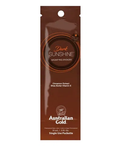 Australian Gold Dark Sunshine 15 ml - Intensifier In White