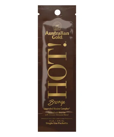 Australian Gold Hot! Bronze 15 ml - Tanner In White