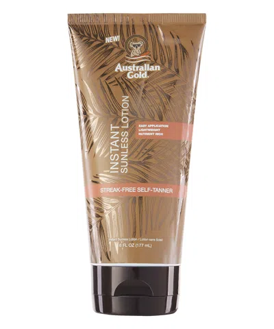 Australian Gold Instant Sunless Lotion 177 ml -self Tanner In White