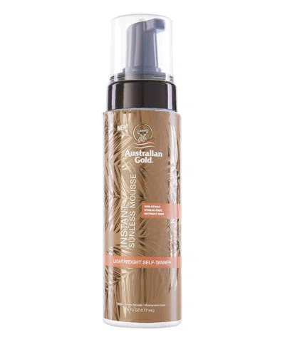 Australian Gold Instant Sunless Mousse 177 ml - Self Tanner In White