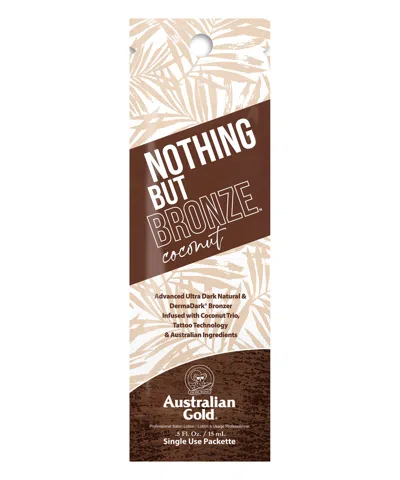Australian Gold Nothing But Bronze Coconut 15 ml - Tanner In White