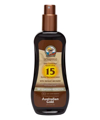 Australian Gold Spf 15 Spray Gel With Bronzer 237 ml - Sunscreen