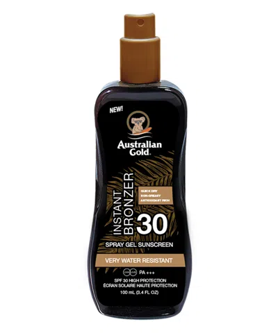 Australian Gold Spf 30 Spray Gel Con Bronzer 100 ml - Sunscreen