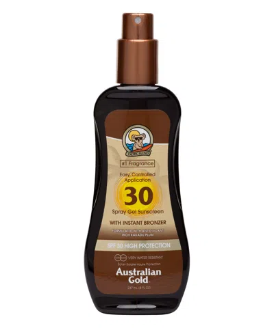 Australian Gold Spf 30 Spray Gel With Bronzer 237 ml - Sunscreen