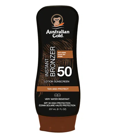 Australian Gold Spf 50 Lotion Con Bronzer 237 ml - Sunscreen In White