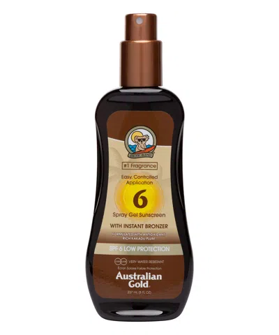 Australian Gold Spf 6 Spray Gel With Bronzer 237 ml - Sunscreen