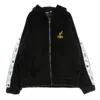 Australian Teddy Bear Men Sherpa Court Jacket Black In Black