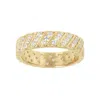 Autentica - 0.85 Cttw Multi- Row Eternity Band Ring In Gold
