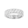 Autentica - 0.85 Cttw Multi- Row Eternity Band Ring In White