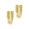Autentica - 1/2" Open Hoop Earrings In Gold