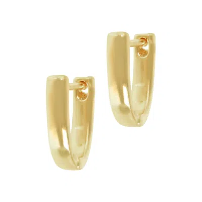Autentica - 1/2" Open Hoop Earrings In Gold