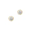 Autentica - 1.85 Cttw Solitaire Stud Earrings In Gold
