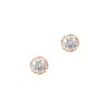 Autentica - 1.85 Cttw Solitaire Stud Earrings In Gold