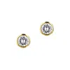 Autentica - 1.90 Cttw Solitaire Earrings In Gold