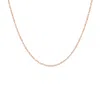 Autentica - 20" Polished Singapore Chain Necklace In Multi