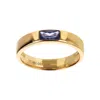 Autentica - Baguette Stackable Band Ring In Gold